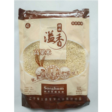 [锦州馆]冬华 锦诚溢香牌高粱米950g