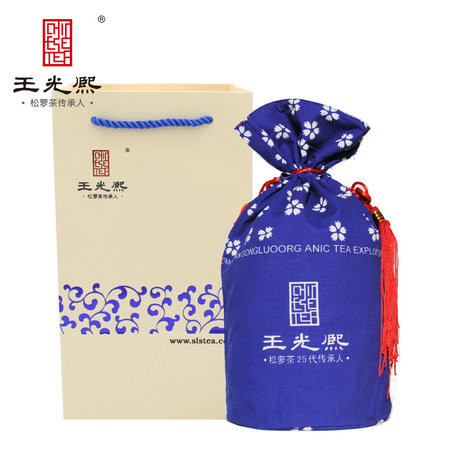 王光熙 松萝茶兰花布