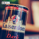 【我爱俄小糖】【1听】德国凯撒啤酒kaiserdom黑啤酒小麦1L*1听罐装原装进口啤酒