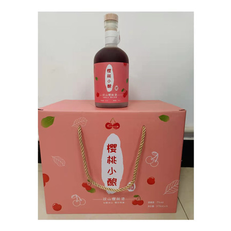 铜龙【铜梁邮政】双山樱桃酒6瓶装6瓶樱桃小酿