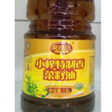 聚香达 【纳溪工会】浓香压榨菜籽油1.8L