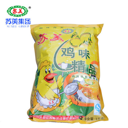 鸡精 苏美鸡精1000g 苏美鸡精1kg 饭店实惠装 江浙沪一箱包邮图片