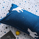 BeddingWish超细纤维床上四件套套件北极夜空  洛尔系列标准尺寸1.8米床上用品