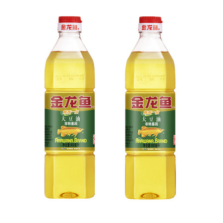 【2瓶】金龙鱼非转基因精炼一级大豆油900ML*2瓶 色拉油 包邮图片