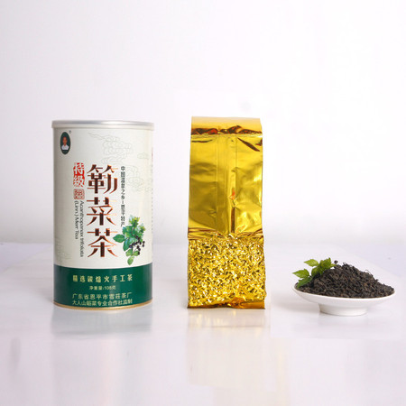 江门 恩平馆 恩平特产 雪荘牌特级簕菜茶108克罐装 绿色保健茶养生茶清热去火