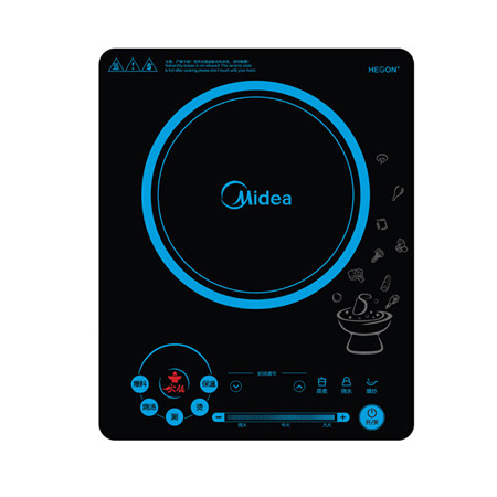 的（Midea）电磁炉十档大火力面板触控家用电磁炉火锅RH2133图片