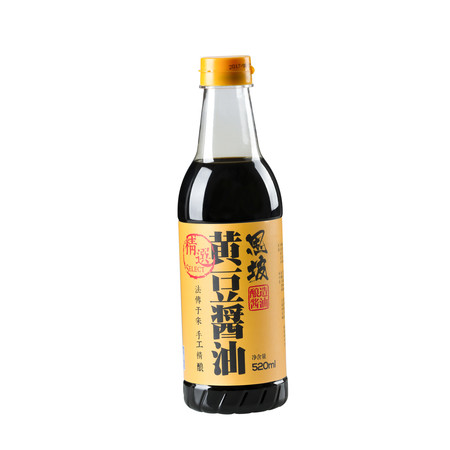 黄豆酱油 思坡酱油 四川宜宾特产 新品新包装 520ml