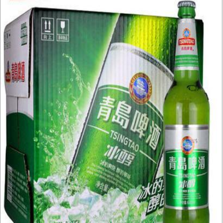 【中邮】青岛啤酒8度冰醇500ml*12图片