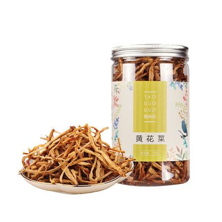 姚朵朵 黄花菜130g 金针菜干菜蔬菜