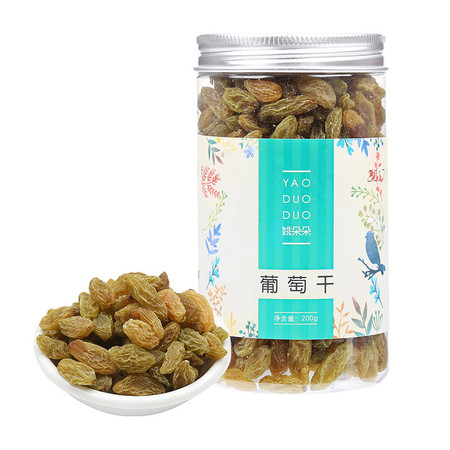 姚朵朵 葡萄干200g 休闲零食即食