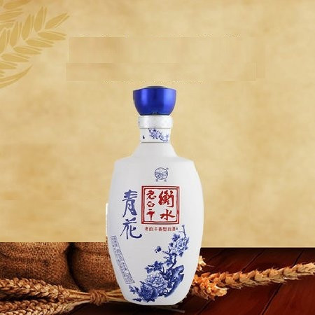 衡水老白干 白酒 青花 di度酒 老白干香型 40度 750ml*1瓶 单瓶装