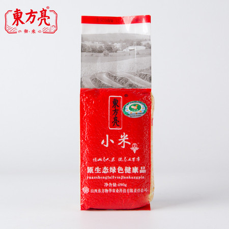 【云冈大同馆】 大同壹鸣土特产 东方亮福亮小米490g