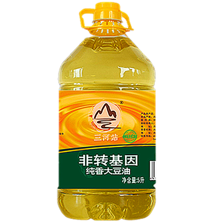 【东北特产】【三河站】非转基因一级纯香大豆油5L【邮乐永吉扶贫馆】图片