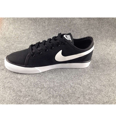 耐克/Nike Primo Court板鞋帆布 黑白休闲鞋小白鞋 男女情侣板鞋 631635-010