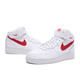 Nike Air Force 1 AF1耐克男鞋空军一号狼灰运动鞋女子中帮休闲鞋315123-126