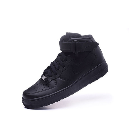 Nike Air Force 1耐克全黑高帮休闲鞋男女空军一号中低帮af1白鞋 315123-001