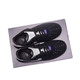 耐克男鞋 AF1 Flyknit空军一号飞线编织黑银女子低帮休闲运动板鞋 908670-001
