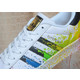 Adidas Superstar 三叶草贝壳头板鞋 男女针孔休闲运动鞋布面黑白皮面金标 BB1428