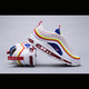 Nike耐克女鞋AIR MAX 97 PRM缓震气垫白宝蓝跑步鞋女子休闲运动鞋 AQ4137-101