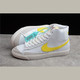 耐克NIKE BLAZER MID 77 VNTG 开拓者男子高帮休闲板鞋女鞋皮面 BQ6806