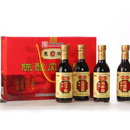 【山西•太原】山西特产 东湖陈酿风味醋300ml*4图片