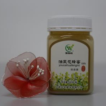 【青海 门源馆 】【邮政农品 】雏蜂阁 油菜花结晶蜂蜜1000g图片