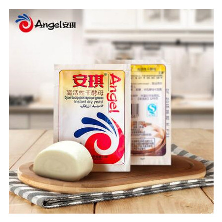 5g安琪酵母粉家庭装低糖高活性干酵母包子馒头面包发酵粉