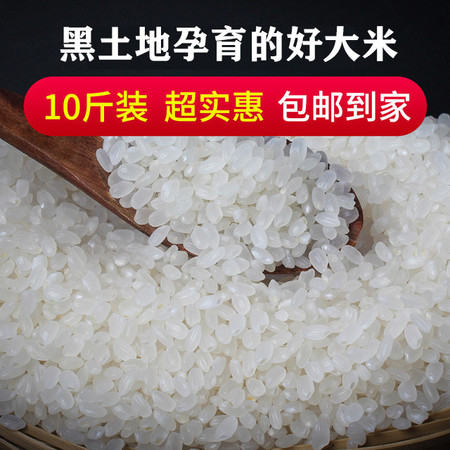 【48小时发货】10斤新米东北大米5kg珍珠米HYR
