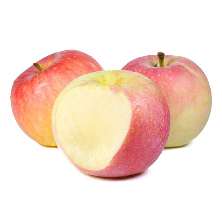 陕西洛川红富士苹果5斤 新鲜应季孕妇水果条纹果整箱图片