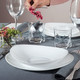 【意大利进口】Bormioli Rocco 普罗米修斯乳白玻璃餐具 直径27*24餐盘