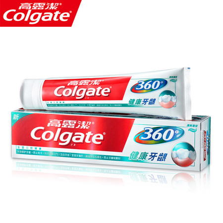 高露洁/Colgate w 360全面口腔健康牙龈牙膏90g图片