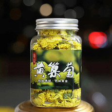 金东禾 【福建邮政】菊花茶 政和金东禾 黄巢菊 40g/罐 一朵一杯 清热去火 3罐一礼袋装