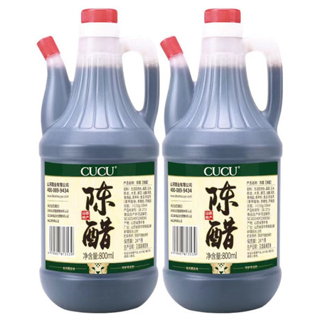 CUCU 【山西·晋中】CUCU陈醋800ml*2/花雕1.9L图片