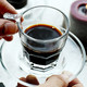 清库了 浓缩欧式咖啡杯套装 简约无铅耐热玻璃茶杯小号带碟