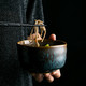 创意陶瓷碗水果沙拉碗不规则米饭碗甜品碗小碗汤碗家用小面碗