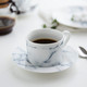 欧式大理石系列陶瓷咖啡杯碟套装 红茶杯碟套装 奶茶杯
