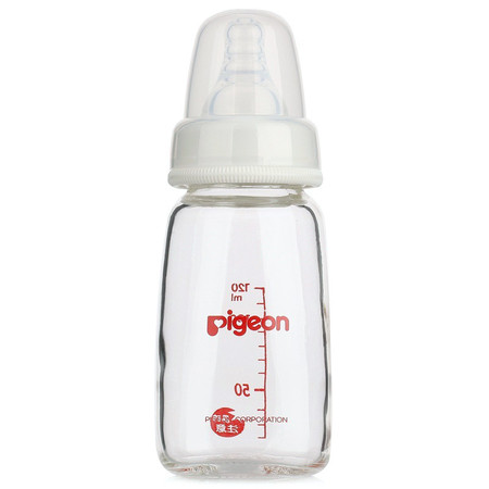 (邮储特卖)贝亲/PIGEON 标准口径玻璃奶瓶120ML 母乳实感K-4玻璃奶瓶 AA87