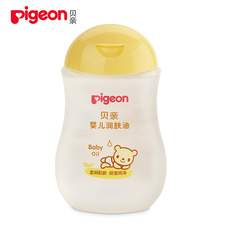 贝亲/PIGEON 婴儿润肤油 滋润保湿按摩油 200ml IA106
