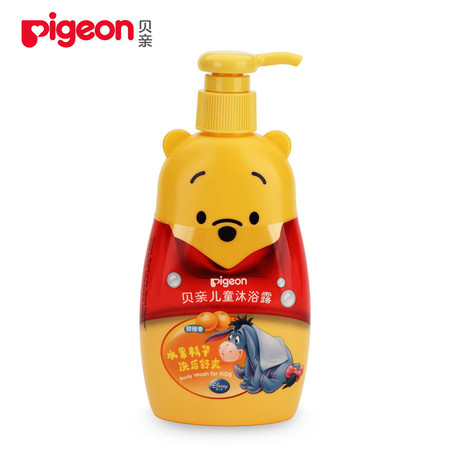 贝亲/PIGEON 儿童沐浴露250ml 宝宝沐浴乳IA81 迪士尼 官方旗舰店