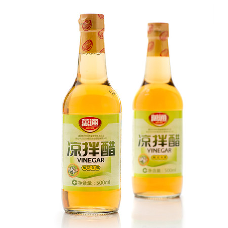 老字号 恒顺万通凉拌醋500ml/瓶米醋调味品香醋陈醋酿造