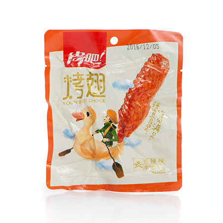 香道 烤翅 55g/袋 香辣味 鸭肉零食办公室零嘴图片