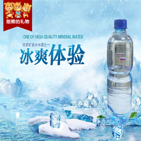 俄罗斯 进口 矿泉水 水 500ml（全国包邮）图片