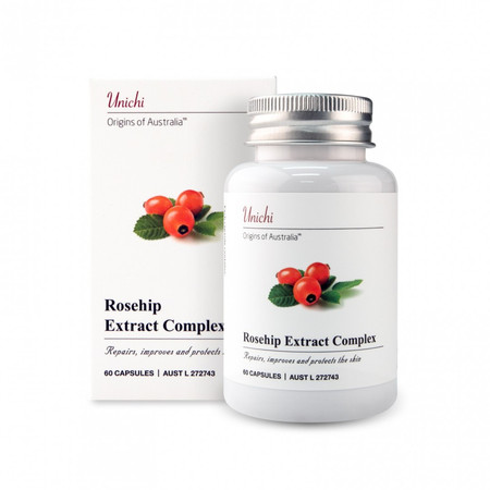 Unichi rosehip extract 澳洲玫瑰果精华胶囊 美白丸 60粒图片