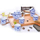 锦溢 012 7头平口杯茶具精致高档礼品 兰花引路多款可选 礼盒装