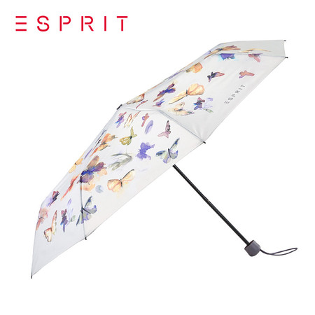 ESPRIT 迷你手动伞水彩蝴蝶款