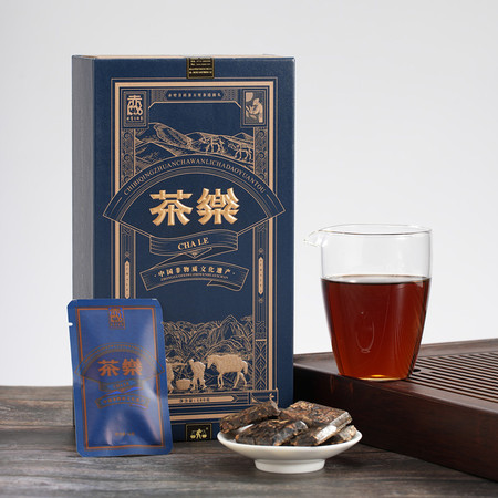 赵李桥 【楚天好茶】茶樂青砖茶180g经典好茶原生态图片