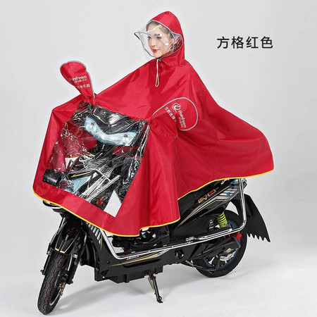 六安霍邱919 徽雨 单人雨披 加大加厚单人电动车雨衣 摩托车雨披图片