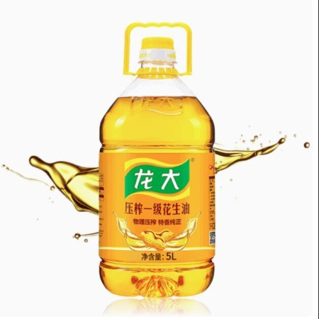 龙大 压榨一级花生油5L  lw-5