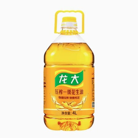 龙大 压榨一级花生油4L  lw-6