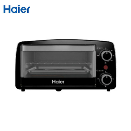 海尔（Haier）电烤箱K-10M2B 10L容量 小巧外观 匀火恒温 家用烤箱